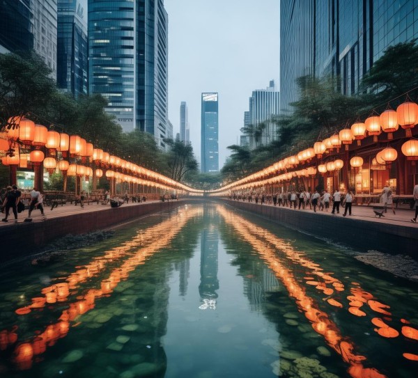 深圳水韵之城，探秘都市水景魅力,深圳水韵之城，探秘都市水景魅力,景点,美食,风光,第1张