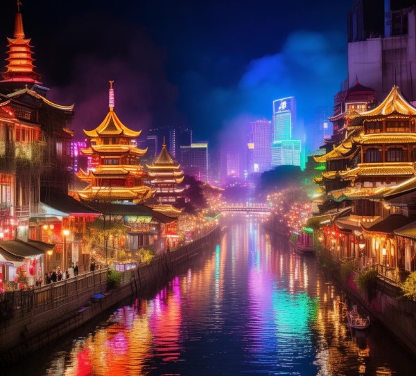 夜游南通，39晚上的璀璨夜景指南探秘,夜游南通，39晚上的璀璨夜景指南探秘,历史,景点,美食,第1张