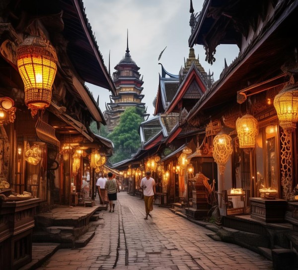 泰北明珠清迈古城，漫步中的韵味与魅力之旅,泰北明珠清迈古城，漫步中的韵味与魅力之旅,历史,美食,体验,第1张