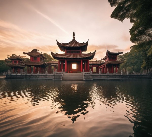 惠州西湖，穿越时空，领略古庙风华,惠州西湖，穿越时空，领略古庙风华,历史,景点,风光,第1张