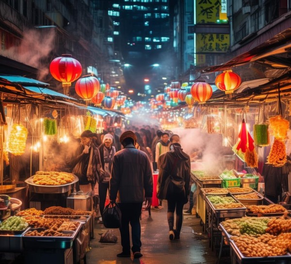 汉江夜市狂欢，地摊经济演绎别样烟火气,汉江夜市狂欢，地摊经济演绎别样烟火气,风情,美食,体验,第1张