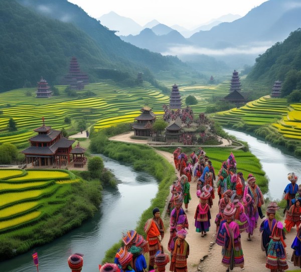 土家族风情之旅，湖北宣恩山水画卷探秘,土家族风情之旅，湖北宣恩山水画卷探秘,历史,景点,风情,第1张