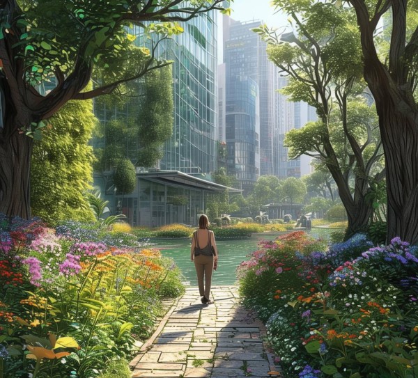 都市绿洲漫步，发现小区中的隐秘美景,都市绿洲漫步，发现小区中的隐秘美景,历史,景点,风情,第1张