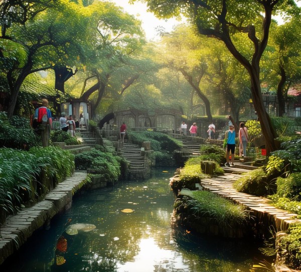 华容公园探秘，探寻绝美游玩胜地,华容公园探秘，探寻绝美游玩胜地,历史,景点,风光,第1张