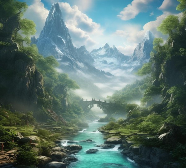 探秘桃源仙境，揭秘绝美山水秘境,探秘桃源仙境，揭秘绝美山水秘境,历史,景点,风情,第1张