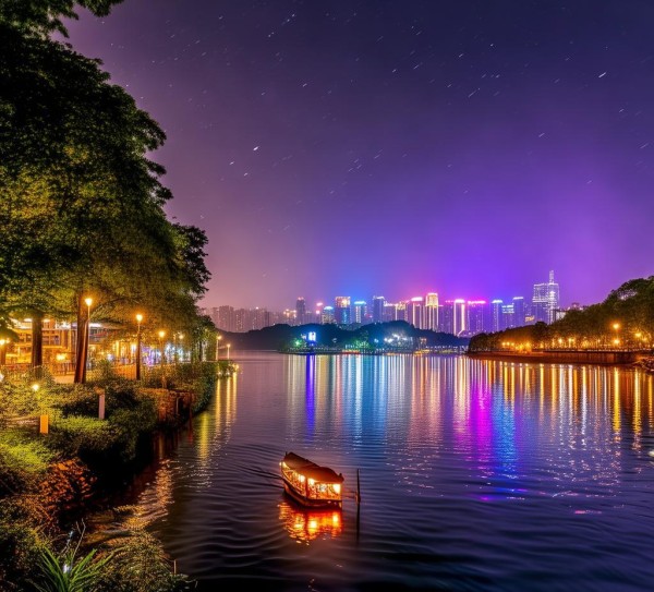 武汉东湖夜游，领略武汉夜色之美,武汉东湖夜游，领略武汉夜色之美,历史,景点,风情,第1张