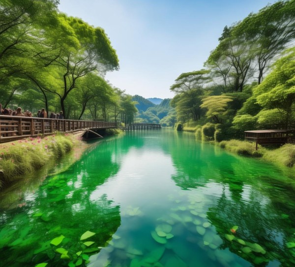 黄冈南湖，绿肺休闲胜地探秘之旅,黄冈南湖，绿肺休闲胜地探秘之旅,景点,美食,风光,第1张