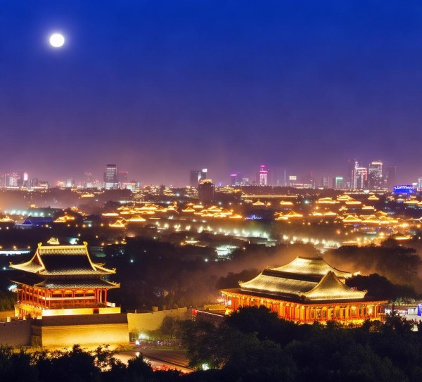 古都夜韵，西安璀璨夜景之旅,古都夜韵，西安璀璨夜景之旅,历史,景点,风情,第1张
