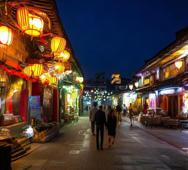 蒲城夜游指南，揭秘蒲城浪漫夜生活,蒲城夜游指南，揭秘蒲城浪漫夜生活,历史,美食,风光,第1张