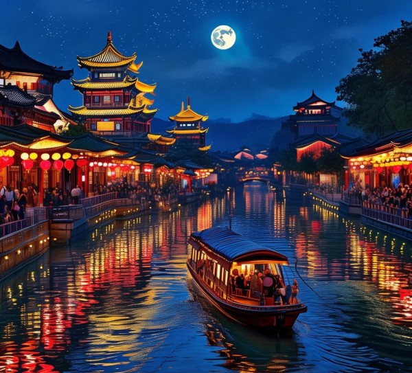 一票畅游开封夜，五大景点揭秘古都夜生活,一票畅游开封夜，五大景点揭秘古都夜生活,历史,景点,风光,第1张