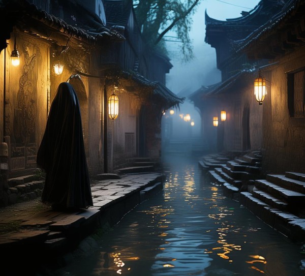 夜探水城古镇，揭秘夜晚的秘密景点,夜探水城古镇，揭秘夜晚的秘密景点,历史,风情,美食,第1张