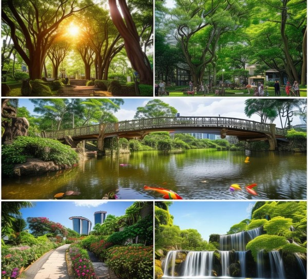 新加坡狮城公园，漫步绿意，发现五大绝美景点,新加坡狮城公园，漫步绿意，发现五大绝美景点,景点,风光,自然,第1张
