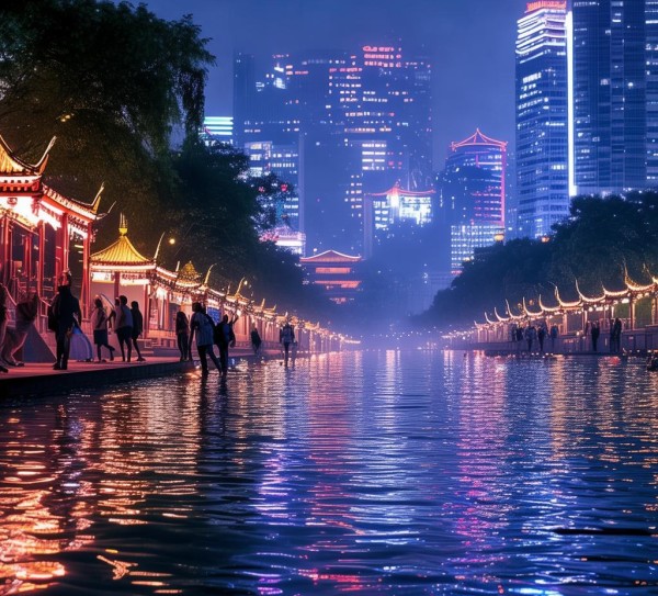 夜杭州，钱江璀璨光影中的休闲宝藏之旅,夜杭州，钱江璀璨光影中的休闲宝藏之旅,历史,美食,体验,第1张