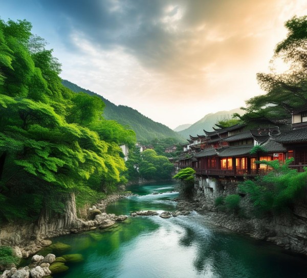 万盛风景区，自然与人文交融的绝美之旅,万盛风景区，自然与人文交融的绝美之旅,历史,景点,风光,第1张