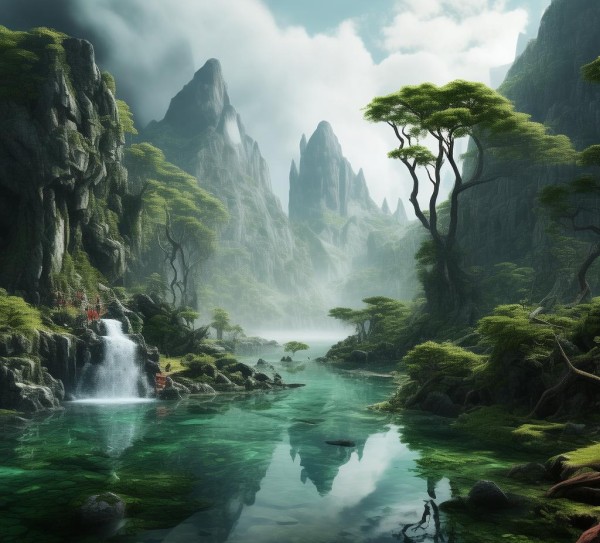 龙潭秘境探幽，畅游绝美山水风光攻略,龙潭秘境探幽，畅游绝美山水风光攻略,景点,美食,风光,第1张