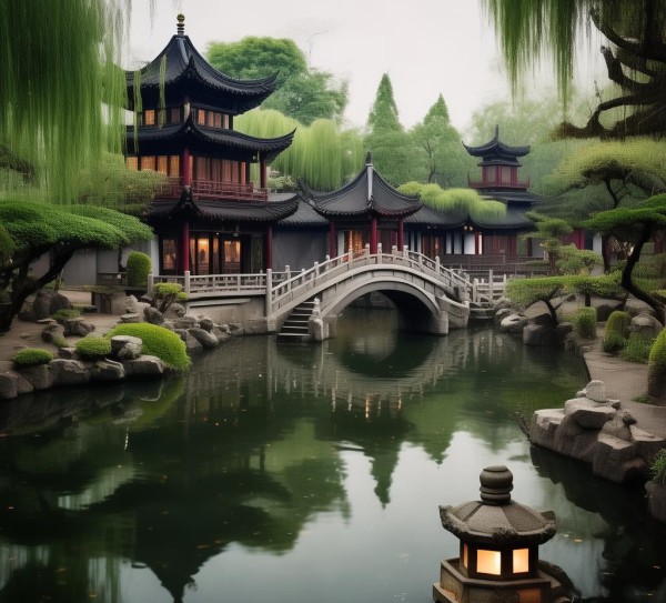 探寻亭林园，五大必游景点的古典魅力,探寻亭林园，五大必游景点的古典魅力,历史,景点,风光,第1张