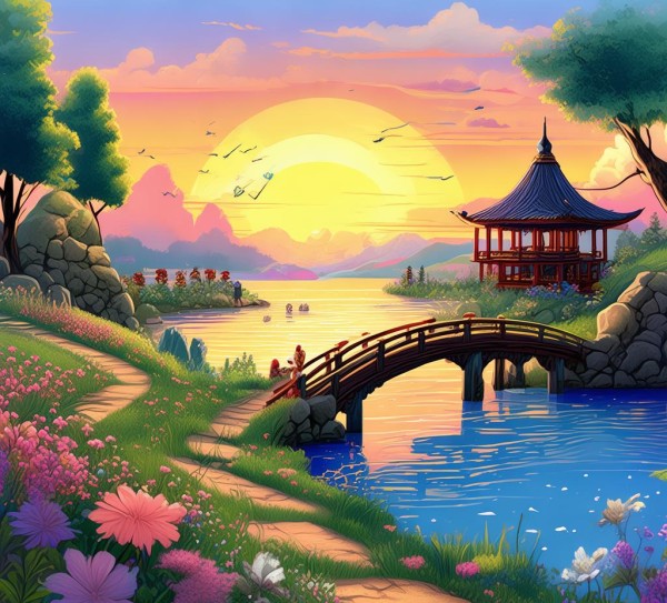 巧用介词，景点描述更生动传神,巧用介词，景点描述更生动传神,景点,第1张