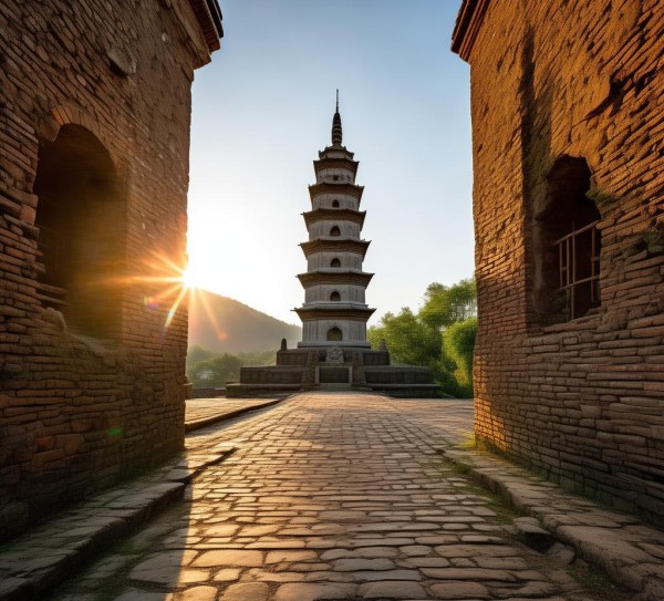 夏县古塔奇观，穿越历史的长卷画卷,夏县古塔奇观，穿越历史的长卷画卷,历史,景点,自然,第1张