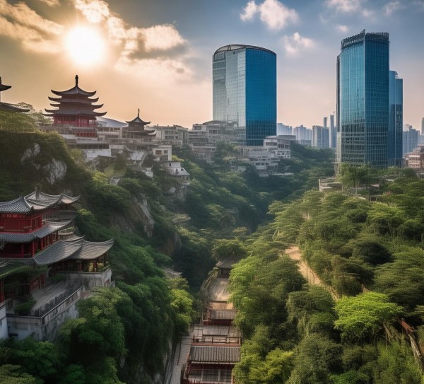 深圳龙华红山，历史与现代交汇的旅游秘境,深圳龙华红山，历史与现代交汇的旅游秘境,历史,自然,现代交融,第1张