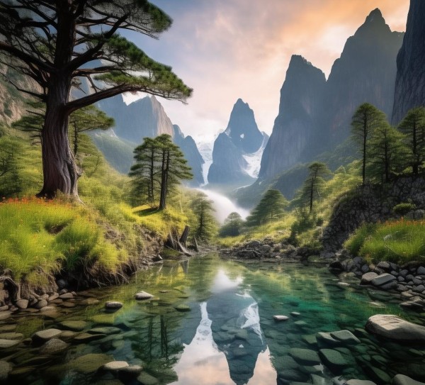 终南山十大绝美景点探秘，自然奇观尽收眼底,终南山十大绝美景点探秘，自然奇观尽收眼底,历史,景点,风光,第1张