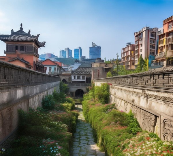 兴隆古城，历史与现代交融的美丽画卷,兴隆古城，历史与现代交融的美丽画卷,历史,景点,风光,第1张