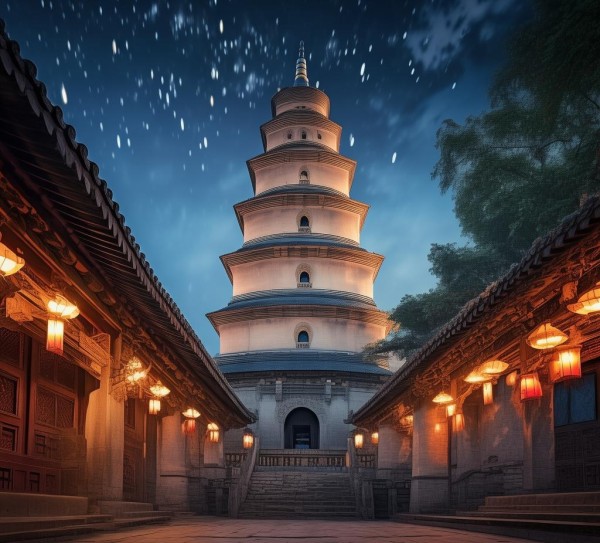 大雁塔，穿越千年的古韵之旅,大雁塔，穿越千年的古韵之旅,历史,景点,风情,第1张