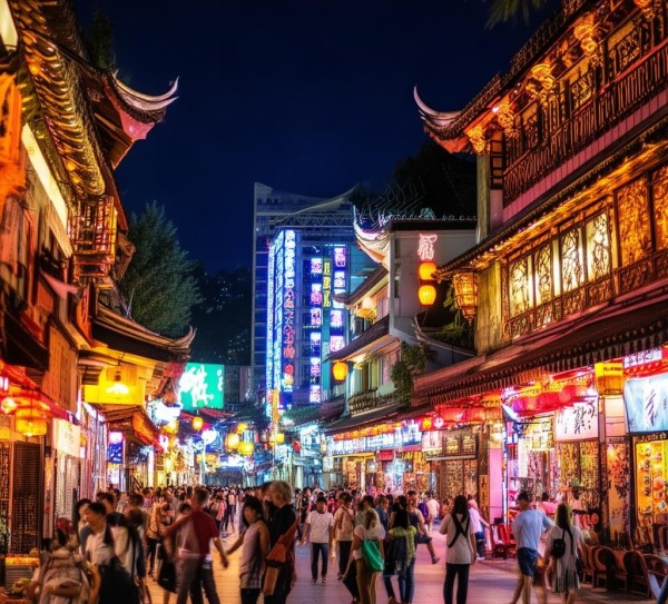 昆明夜生活探秘，春城夜游攻略,昆明夜生活探秘，春城夜游攻略,风情,美食,风光,第1张
