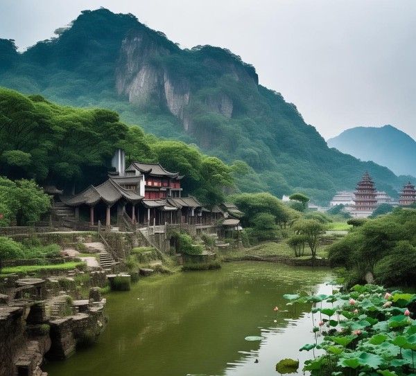 佛山龙山，岭南文化瑰宝与自然风光胜地之旅,佛山龙山，岭南文化瑰宝与自然风光胜地之旅,历史,美食,风光,第1张