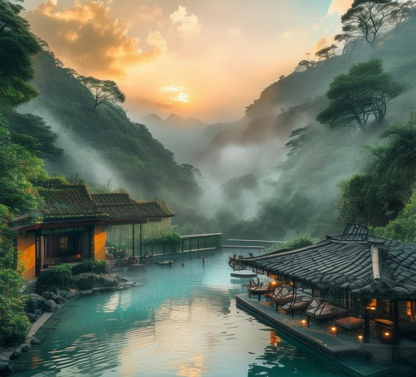 天水温泉酒店，隐秘仙境之旅，休闲温泉乐享指南,天水温泉酒店，隐秘仙境之旅，休闲温泉乐享指南,历史,景点,美食,第1张