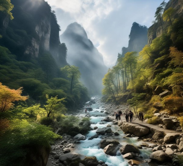 探寻秦岭秘境，凤县绝美风光之旅,探寻秦岭秘境，凤县绝美风光之旅,历史,景点,风情,第1张
