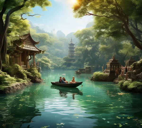 洋湖秘境，自然人文交融之美，畅游无限风光之地,洋湖秘境，自然人文交融之美，畅游无限风光之地,历史,景点,风情,第1张