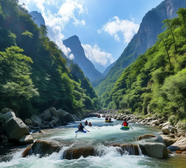 临汾晋南山水探秘，最佳漂流胜地大揭秘,临汾晋南山水探秘，最佳漂流胜地大揭秘,历史,景点,风光,第1张