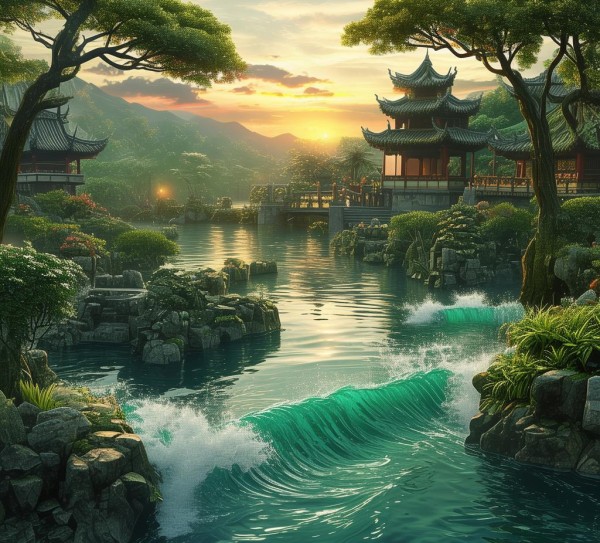 中原碧波探秘，河南水景胜地之旅,中原碧波探秘，河南水景胜地之旅,历史,景点,美食,第1张