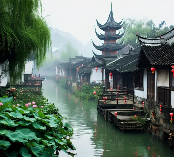 江南秘境探幽，广陵岛水乡美景指南,江南秘境探幽，广陵岛水乡美景指南,历史,景点,风情,第1张