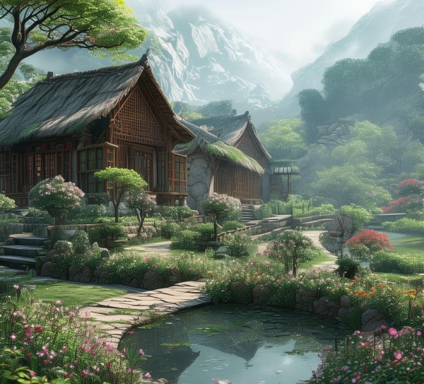 隐匿山水间的田园秘境，阿剑农家之旅,隐匿山水间的田园秘境，阿剑农家之旅,风光,自然,体验,第1张