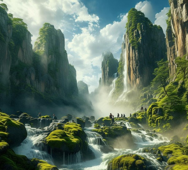 探寻十大沟谷奇景，大自然的鬼斧神工之旅,探寻十大沟谷奇景，大自然的鬼斧神工之旅,景点,风光,自然,第1张