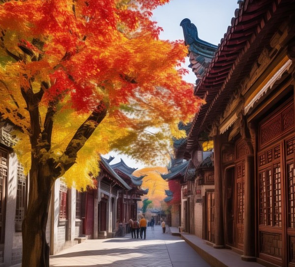 开封秋日古城游指南，漫步秋韵，尽享美景胜地,开封秋日古城游指南，漫步秋韵，尽享美景胜地,历史,景点,风情,第1张