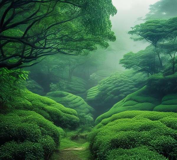 茶园秘境探幽，探寻流连忘返的绿色仙境,茶园秘境探幽，探寻流连忘返的绿色仙境,历史,景点,风光,第1张