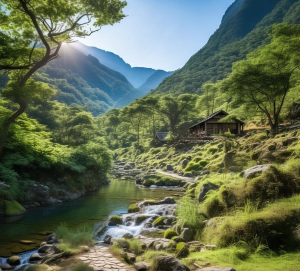 呼兰养溪谷，自然美景与休闲度假胜地之旅,呼兰养溪谷，自然美景与休闲度假胜地之旅,景点,风光,自然,第1张