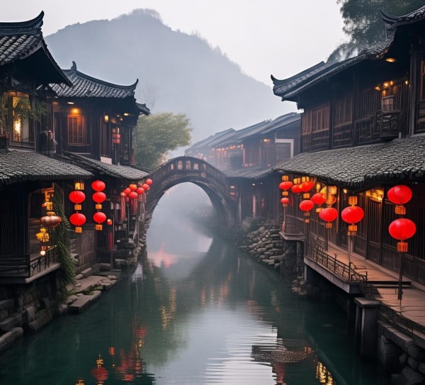 茅桥古镇魅力之旅，必游景点全攻略,茅桥古镇魅力之旅，必游景点全攻略,历史,景点,风情,第1张