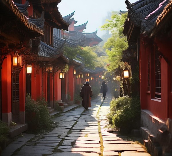 射洪金华古城，穿越时空的韵味之旅,射洪金华古城，穿越时空的韵味之旅,历史,美食,风光,第1张