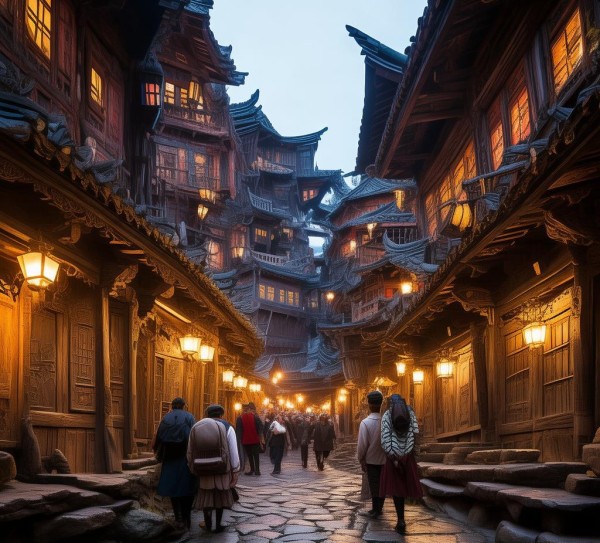 火柴地古村，神秘探秘与民俗风情之旅,火柴地古村，神秘探秘与民俗风情之旅,历史,景点,风情,第1张