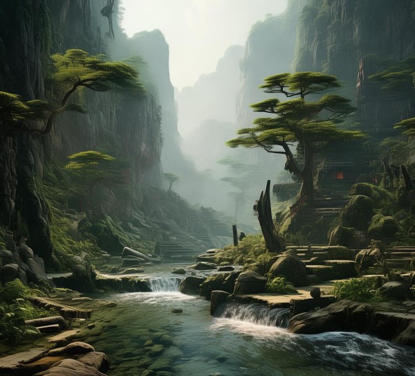 神堂峪秘境探幽，自然奇观与主要景点大揭秘,神堂峪秘境探幽，自然奇观与主要景点大揭秘,历史,景点,风光,第1张