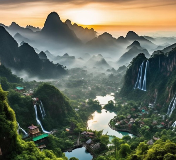 新昌秘境之旅，必游的绝美景点大盘点,新昌秘境之旅，必游的绝美景点大盘点,历史,景点,风光,第1张
