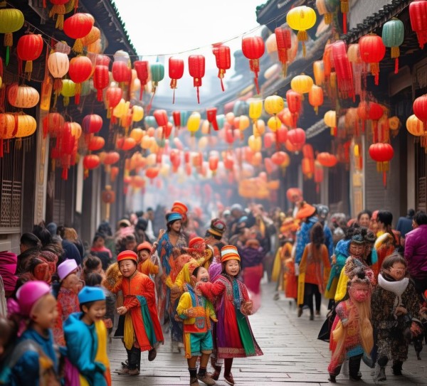 朔州古城过大年，民俗盛宴，畅游古城乐翻天！,朔州古城过大年，民俗盛宴，畅游古城乐翻天！,历史,风情,美食,第1张