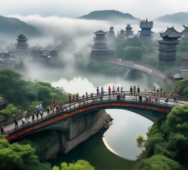 荔波周边大桥，自然与人文交汇之美探秘之旅,荔波周边大桥，自然与人文交汇之美探秘之旅,历史,景点,风情,第1张