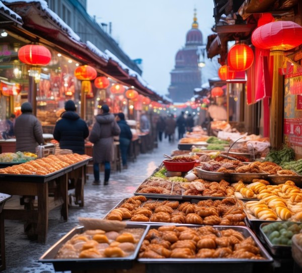 哈尔滨早市风情，东北风味美食之旅,哈尔滨早市风情，东北风味美食之旅,风情,美食,体验,第1张