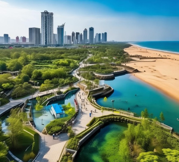 青岛新北区，海滨生态绿洲之旅，必游景点盘点,青岛新北区，海滨生态绿洲之旅，必游景点盘点,历史,景点,风情,第1张
