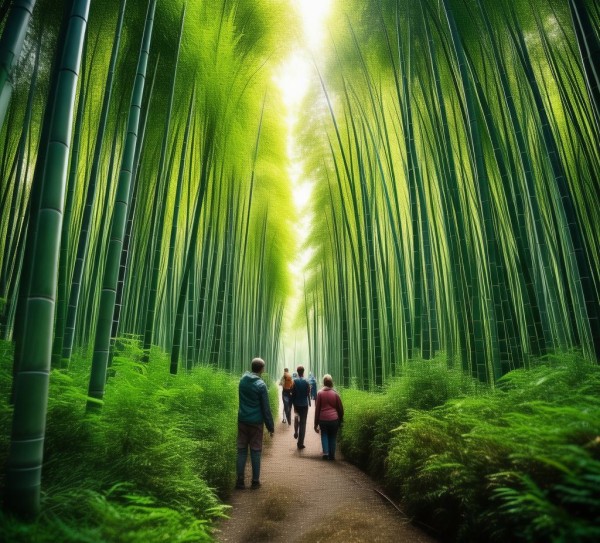 竹海探秘，绿色奇迹中的生态旅游之旅,竹海探秘，绿色奇迹中的生态旅游之旅,景点,风光,自然,第1张