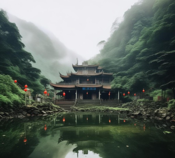 赣南山水秘境，赣州文化之旅中的神秘道观探寻,赣南山水秘境，赣州文化之旅中的神秘道观探寻,历史,景点,风光,第1张